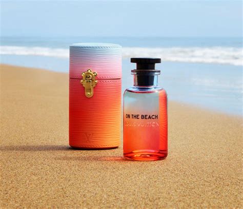 louis vuitton perfume on the beach